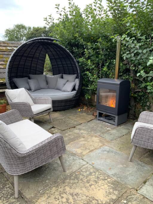 Luxury Barn Conversion At Rudding Harrogate Exterior foto